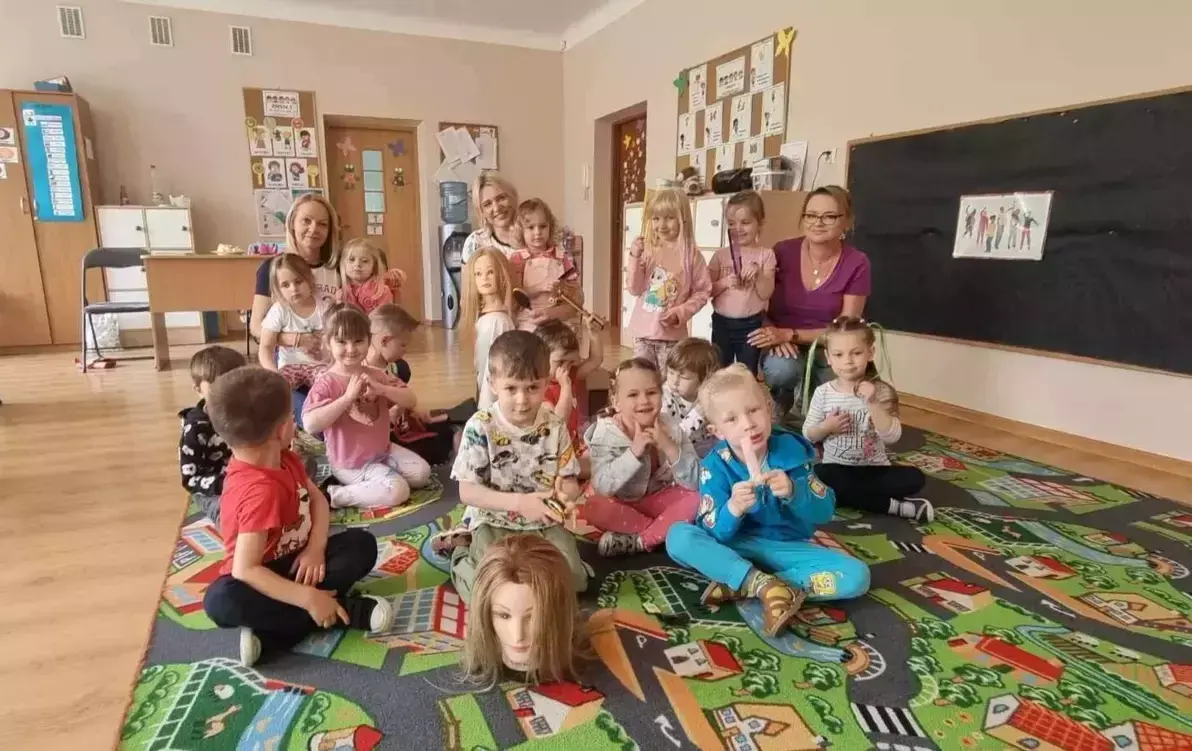 Zdjęcie do Spotkanie z fryzjerką w grupie "Misie"