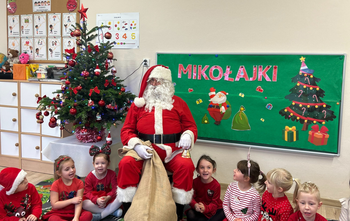 Zdjęcie do Mikołajki w naszym przedszkolu - Malinki i Zuchy