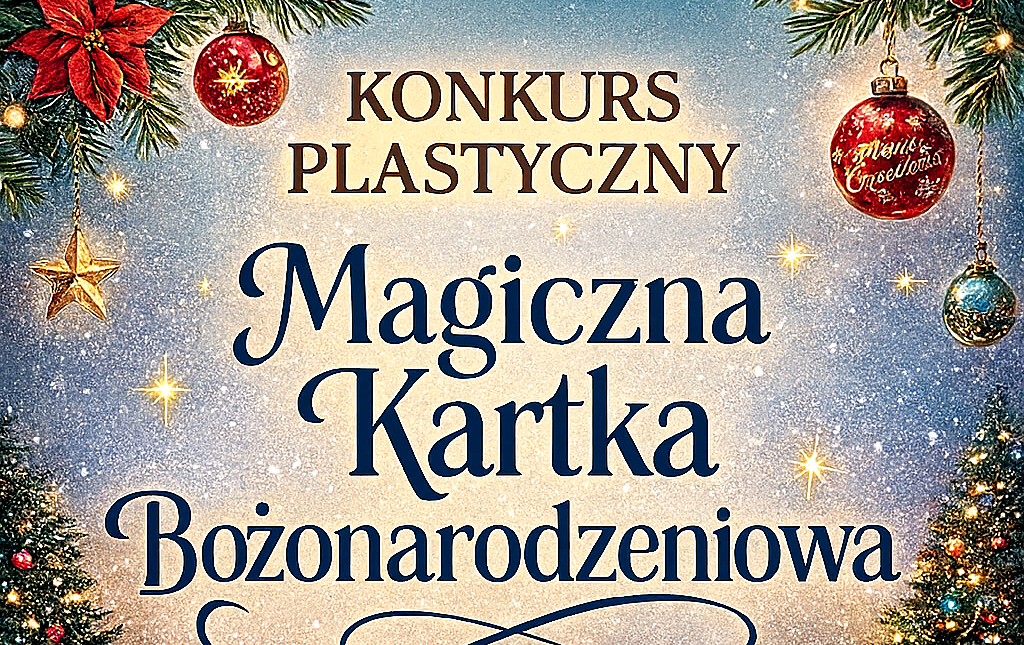 Zdjęcie do Wyniki konkursu &bdquo;Magiczna Kartka Bożonarodzeniowa&rdquo;