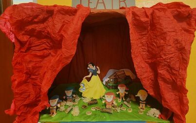 Zdjęcie do Tworzenie teatru w oddziale ''Krasnali''.