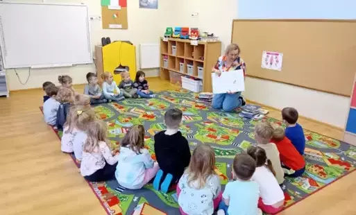 Zdjęcie do Spotkanie z panią bibliotekarką w ramach realizacji Narodowego Programu Rozwoju Czytelnictwa