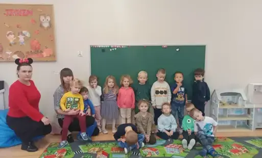 Spotkanie z panią bibliotekarką  - Fasolki