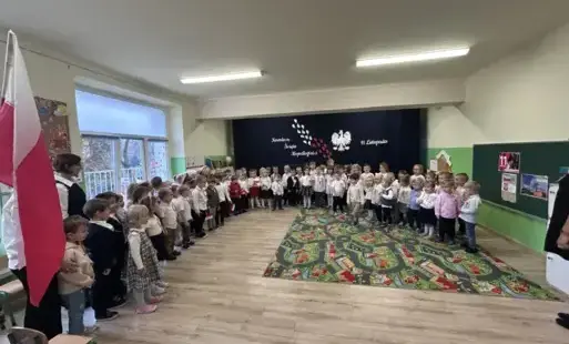 Zdjęcie do Obchody Dnia Niepodległości w naszym przedszkolu
