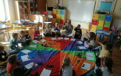 Zdjęcie do Rozwijanie kompetencji matematycznych w oddziale ''Smerfy''