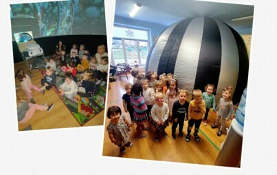 Zdjęcie do Planetarium w naszym przedszkolu