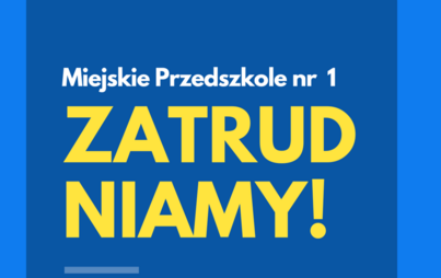 Zdjęcie do ZATRUDNIAMY !!!!